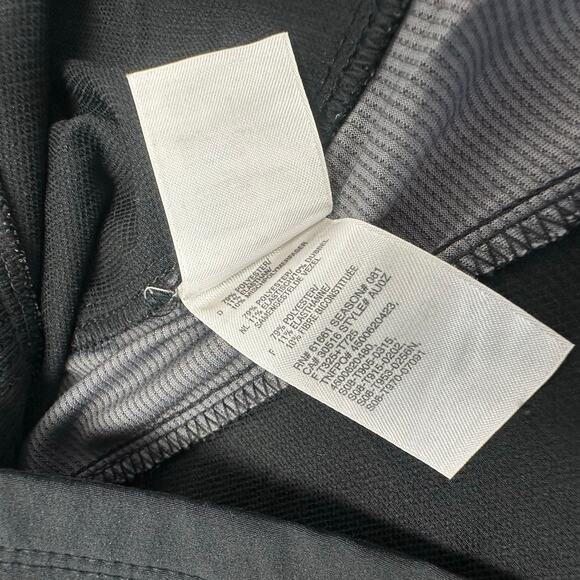 The North Face Black Mens L Hiking Full Zip Softshell Jacket Vented Lightweight - Picture 10 of 10